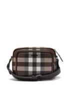 Burberry - Paddy Check Canvas Cross-body Bag - Mens - Brown Multi