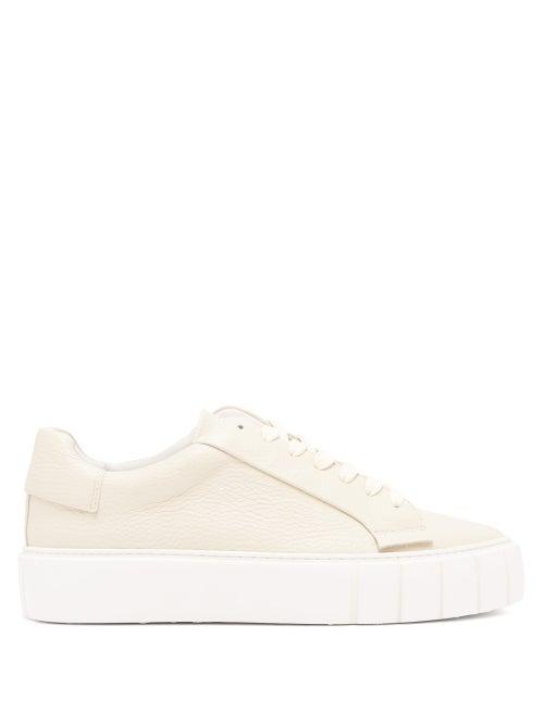 Matchesfashion.com Primury - Dyo Leather Trainers - Womens - Cream
