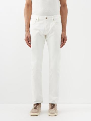 Thom Sweeney - Tapered Jeans - Mens - White