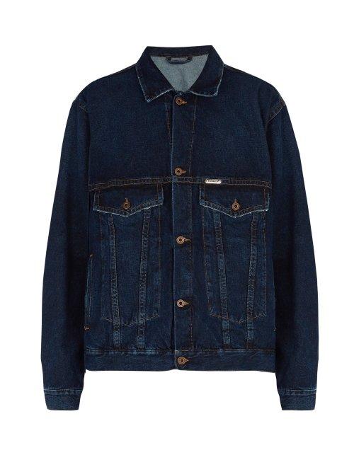 Matchesfashion.com Off-white - Oversized Denim Jacket - Mens - Indigo