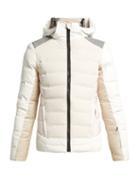 Matchesfashion.com Capranea - Amestris Contrast Shoulder Hooded Ski Jacket - Womens - White