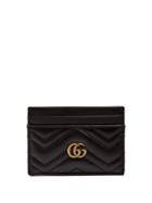 Gucci Gg Marmont Quilted-leather Cardholder
