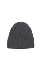 Larose Ribbed-knit Merino-blend Beanie Hat