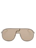 Matchesfashion.com Mykita - Studio 12.1 Aviator Acetate Sunglasses - Mens - Brown