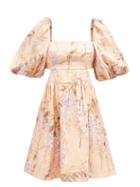 Zimmermann - Rosa Cutout Floral-print Calico Mini Dress - Womens - Multi