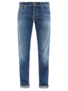 Mens Rtw Jacob Cohn - Slim-leg Jeans - Mens - Mid Blue