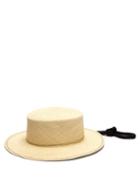Matchesfashion.com Federica Moretti - Western Straw Hat - Womens - Ivory