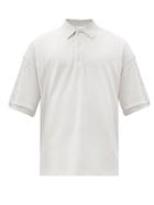 Matchesfashion.com Raey - Oversized Cotton-piqu Polo Shirt - Mens - Grey