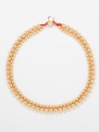 Roxanne Assoulin - Double Bubble Beaded Necklace Set - Womens - Yellow Gold