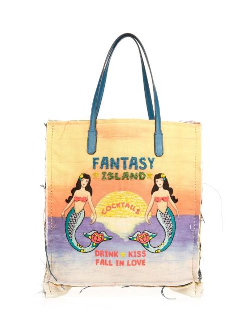 Sarah's Bag Fantasy Island Embellished Tote