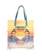 Sarah's Bag Fantasy Island Embellished Tote