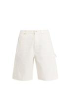 Matchesfashion.com P.a.m. - Rocco Denim Shorts - Mens - White