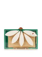 Charlotte Olympia Pandora Loves Me Perspex Clutch