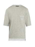 Longjourney Nash Embroidered Cotton T-shirt
