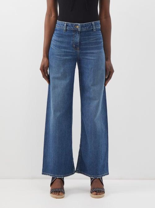 Nili Lotan - Megan High-rise Bootcut Jeans - Womens - Denim