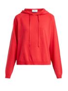Matchesfashion.com Allude - Cashmere Hooded Sweater - Womens - Red