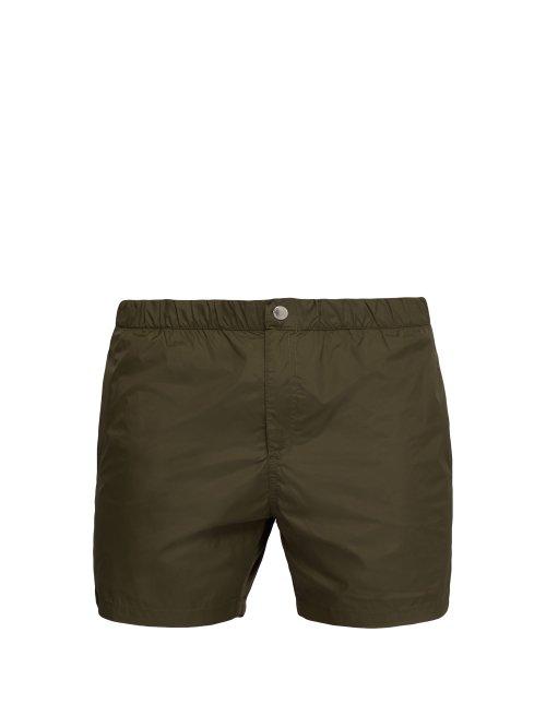 Matchesfashion.com Solid & Striped - The Weekend Swim Shorts - Mens - Green