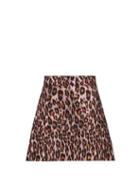 Matchesfashion.com Miu Miu - Leopard Brocade Mini Skirt - Womens - Pink Multi
