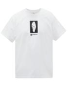 Matchesfashion.com Burberry - Cape Swan-print Cotton T-shirt - Mens - White
