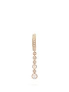 Matchesfashion.com Jacquie Aiche - Gold & Diamond Single Earring - Womens - Gold