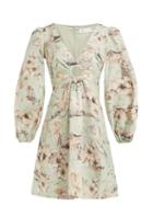 Matchesfashion.com Zimmermann - Wayfarer Floral Print Linen Dress - Womens - Light Green