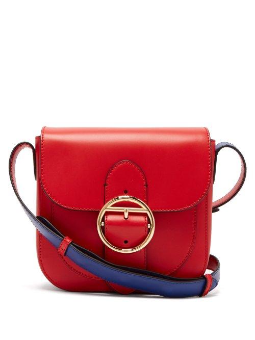 Matchesfashion.com Joseph - Knight 25 Leather Cross Body Bag - Womens - Red