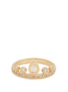 Matchesfashion.com Jacquie Aiche - Diamond & Yellow Gold Ring - Womens - Gold