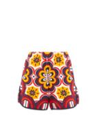 Ladies Activewear La Doublej - Ciccio-print Cotton-blend Terry Shorts - Womens - Multi