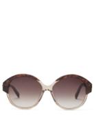 Ladies Accessories Celine Eyewear - Round Tortoiseshell-acetate Sunglasses - Womens - Tortoiseshell