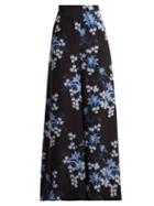 Matchesfashion.com Johanna Ortiz - Dream State Printed Silk Crepe Trousers - Womens - Blue Multi