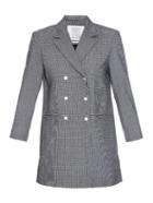 Rosie Assoulin Hound's-tooth Wool-blend Blazer