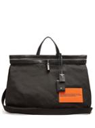 Calvin Klein 205w39nyc Leather-trimmed Nylon Tote