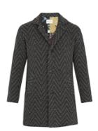 Etro Jacquard-knit Wool Coat