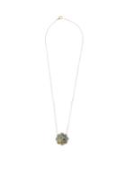 Matchesfashion.com Noor Fares - Madhya Sapphire, Abalone & Gold Necklace - Womens - Blue