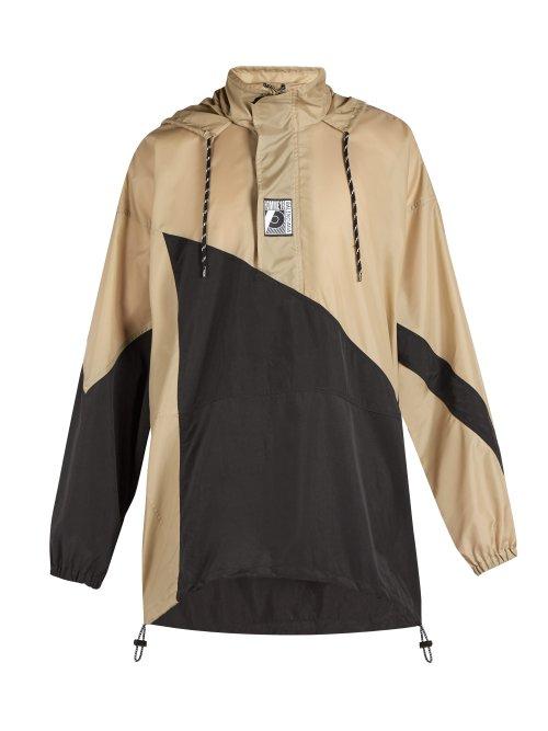 Matchesfashion.com Balenciaga - Double Hem Windbreaker Jacket - Mens - Beige