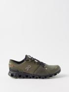 On - Cloud X 3 Mesh Trainers - Mens - Olive