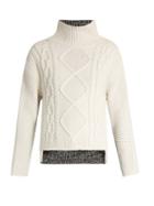 Rag & Bone Ida Contrast-back Wool Sweater