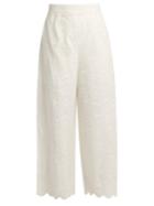 Zimmermann Broderie-anglaise Cropped Trousers