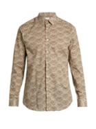 Paul Smith Single-cuff Floral-print Cotton Shirt