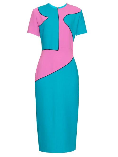 Roksanda Ellerman Contrast-panel Dress