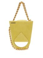 Jacquemus Le Sac  L'envers Triple-chain Suede Bag