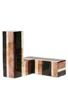 Matchesfashion.com Blue Carreon - Linea Crushed Shell Sculpture - Multi