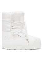 Matchesfashion.com Moncler - X Moon Boot&reg; Aprs Ski Boots - Womens - White