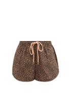 The Upside - Rococo Efrem Leopard-print Jersey Shorts - Womens - Leopard