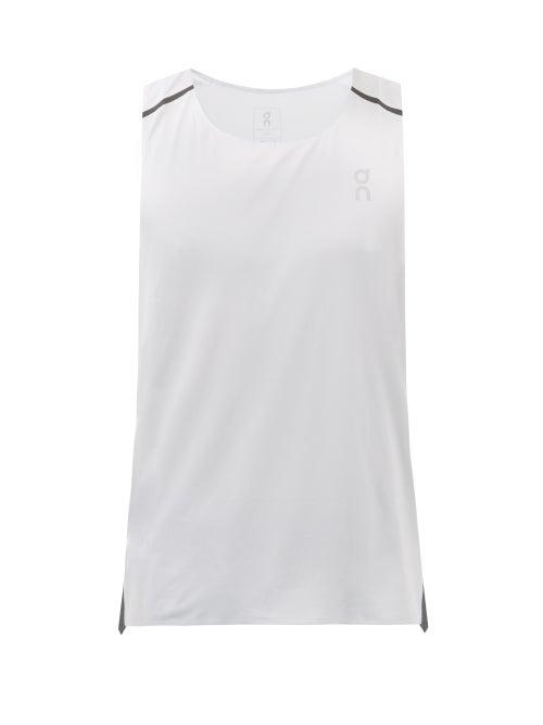 On - Tank-t Technical-jersey Tank Top - Mens - Grey