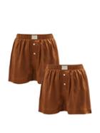 Comme Si - Pack Of Two La Boxer Classica Silk Boxer Shorts - Womens - Multi