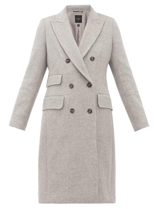 Matchesfashion.com Weekend Max Mara - Laringe Coat - Womens - Grey