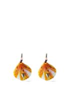 Marni - Spiked Painted Shell Earrings - Womens - Multi