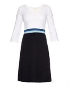 Goat Beau Colour-block Crepe Dress