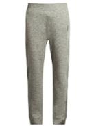 Matchesfashion.com Raey - Pocket Front Cashmere Blend Track Pants - Mens - Grey